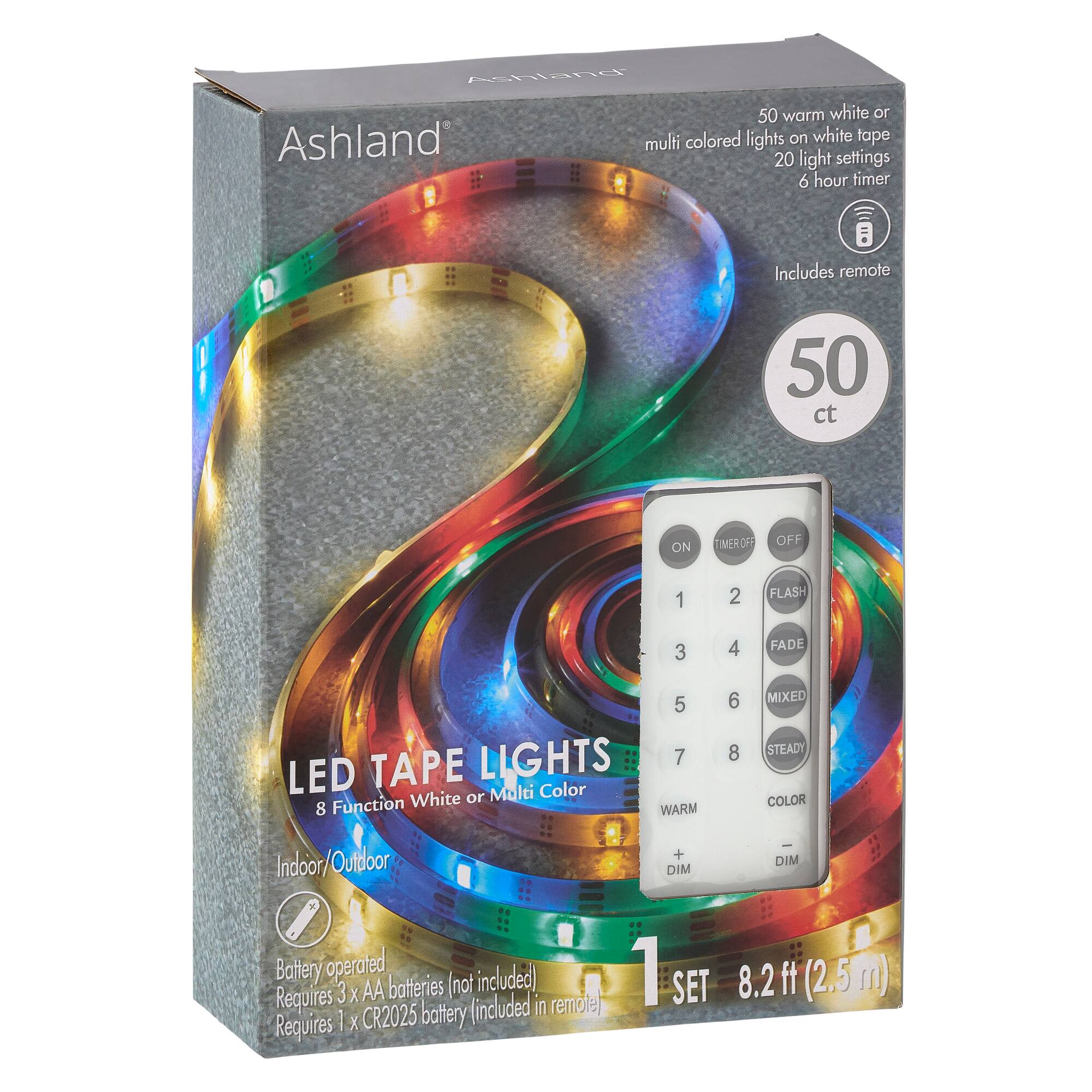 50ct. Color Changing LED Tape Lights by Ashland®